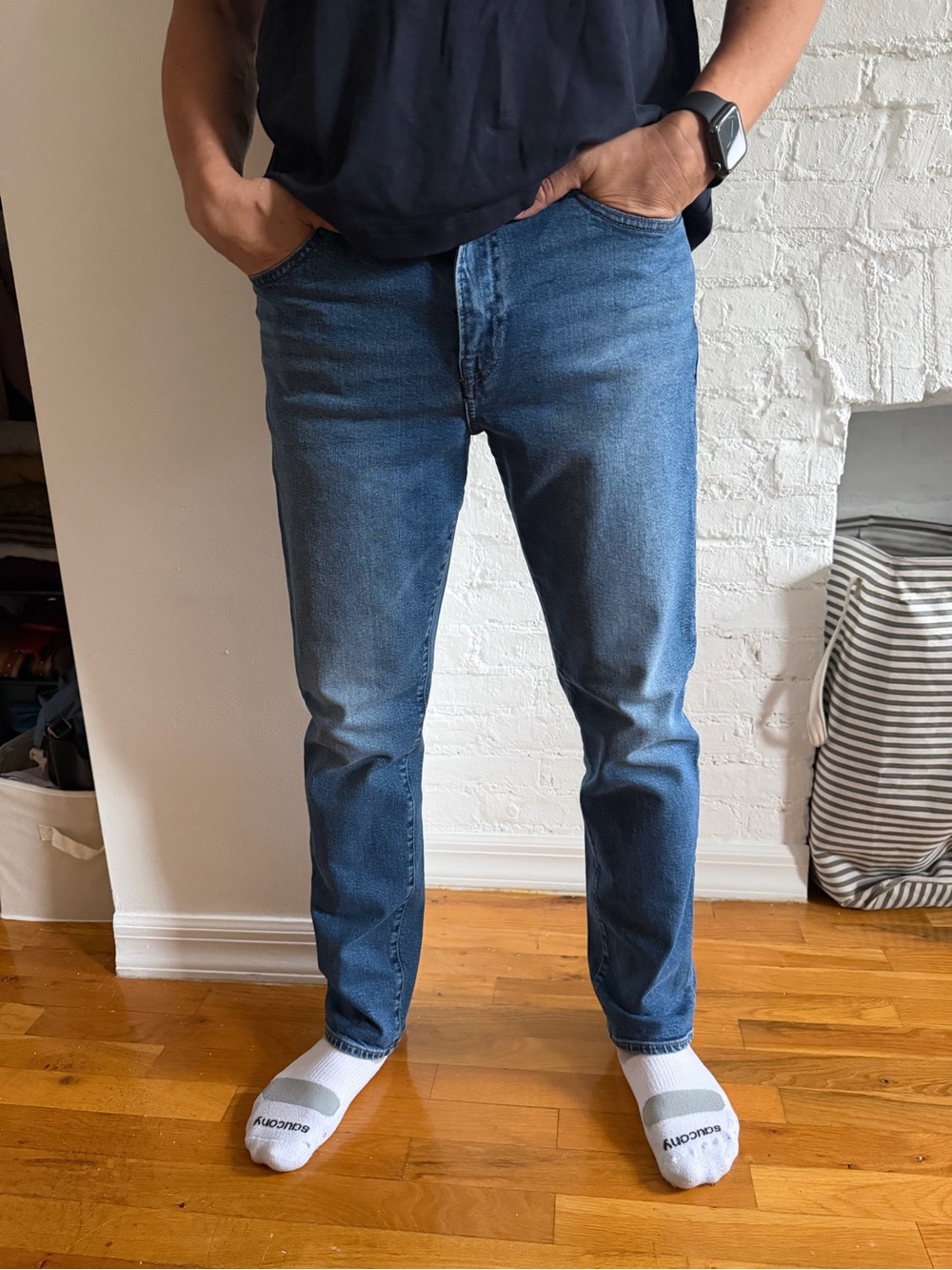 Gap Men's Straight Fit Blue Jeans - Classic Indigo